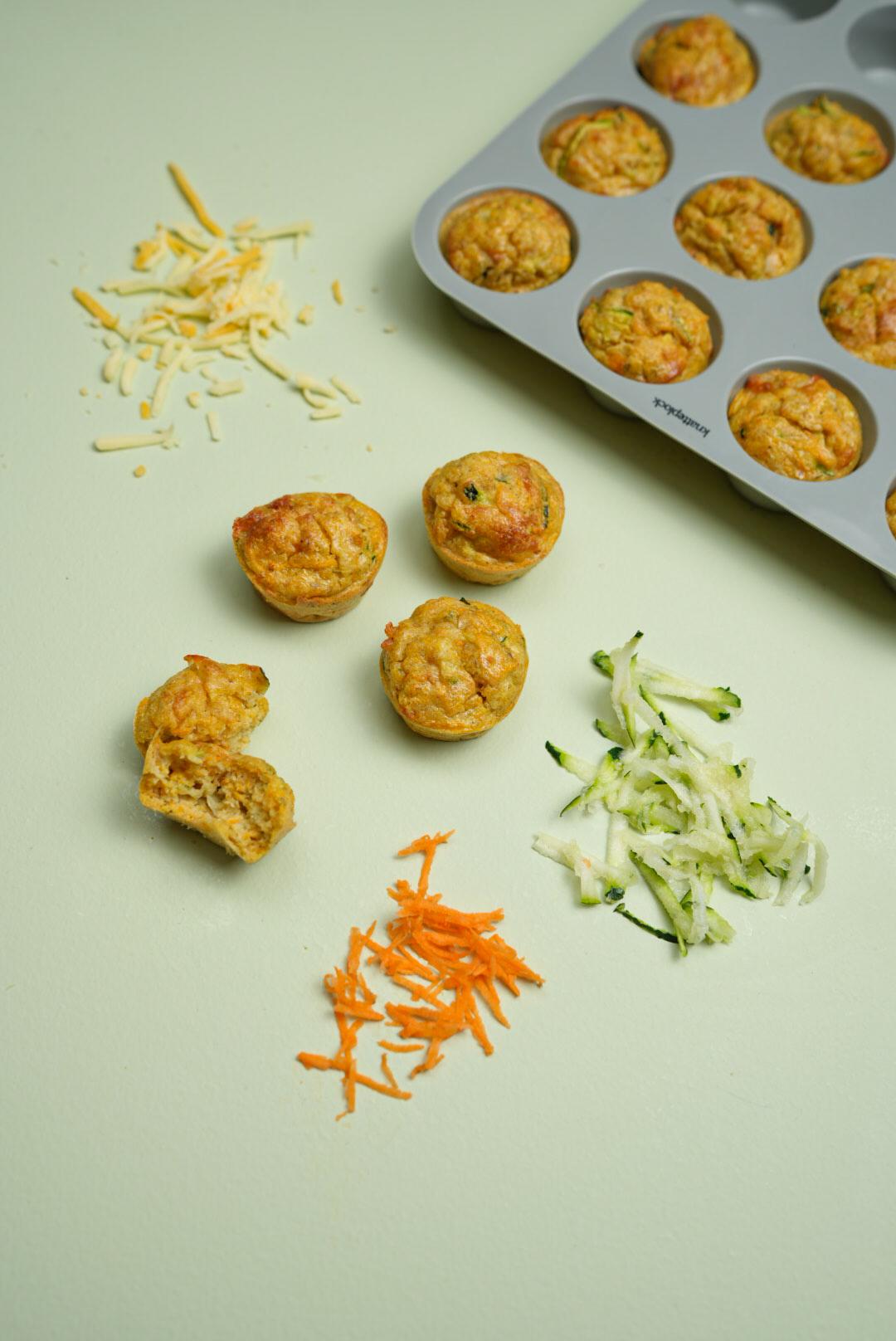 Matiga grönsaksmuffins