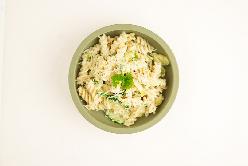 Ricottapasta med zucchini