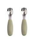 2 -pack kid fork - Dusty Green