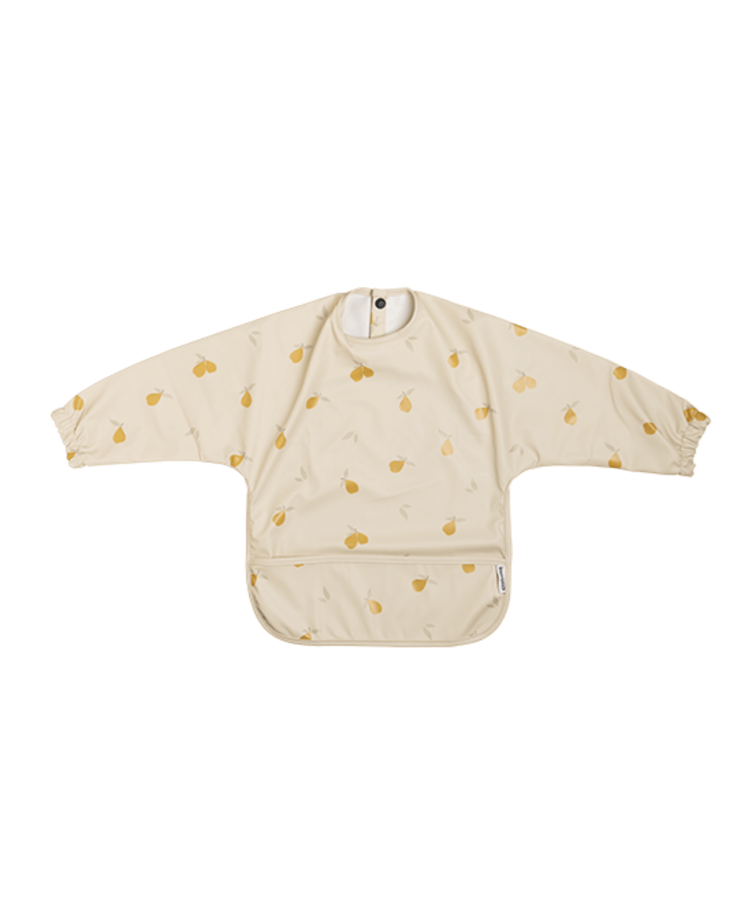 Haklapp med ärm & vattenavvisande ficka - Sunny pear Knatteplock