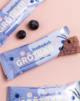 Knatteplock 16-pack grötbars - Blåbär & vanilj