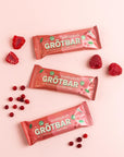 Knatteplock 16-pack grötbars - Hallon & lingon