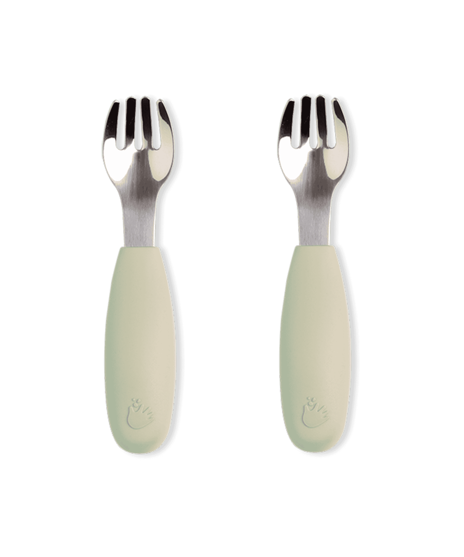 2 pack barngaffel warm pistachio