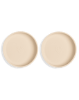 2 pack barntallrik light sand
