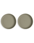 2 pack barntallrikar dusty green