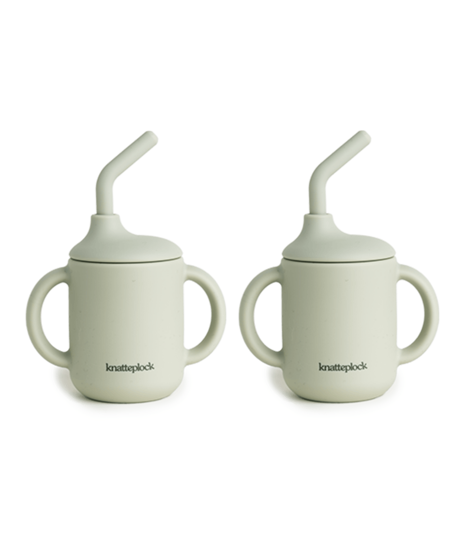 2 pack mugg med sugror warm pistachio