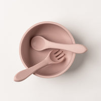 Barnbestick silikon rosa