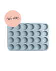 PRE-ORDER Minimuffinsform i silikon - Blue
