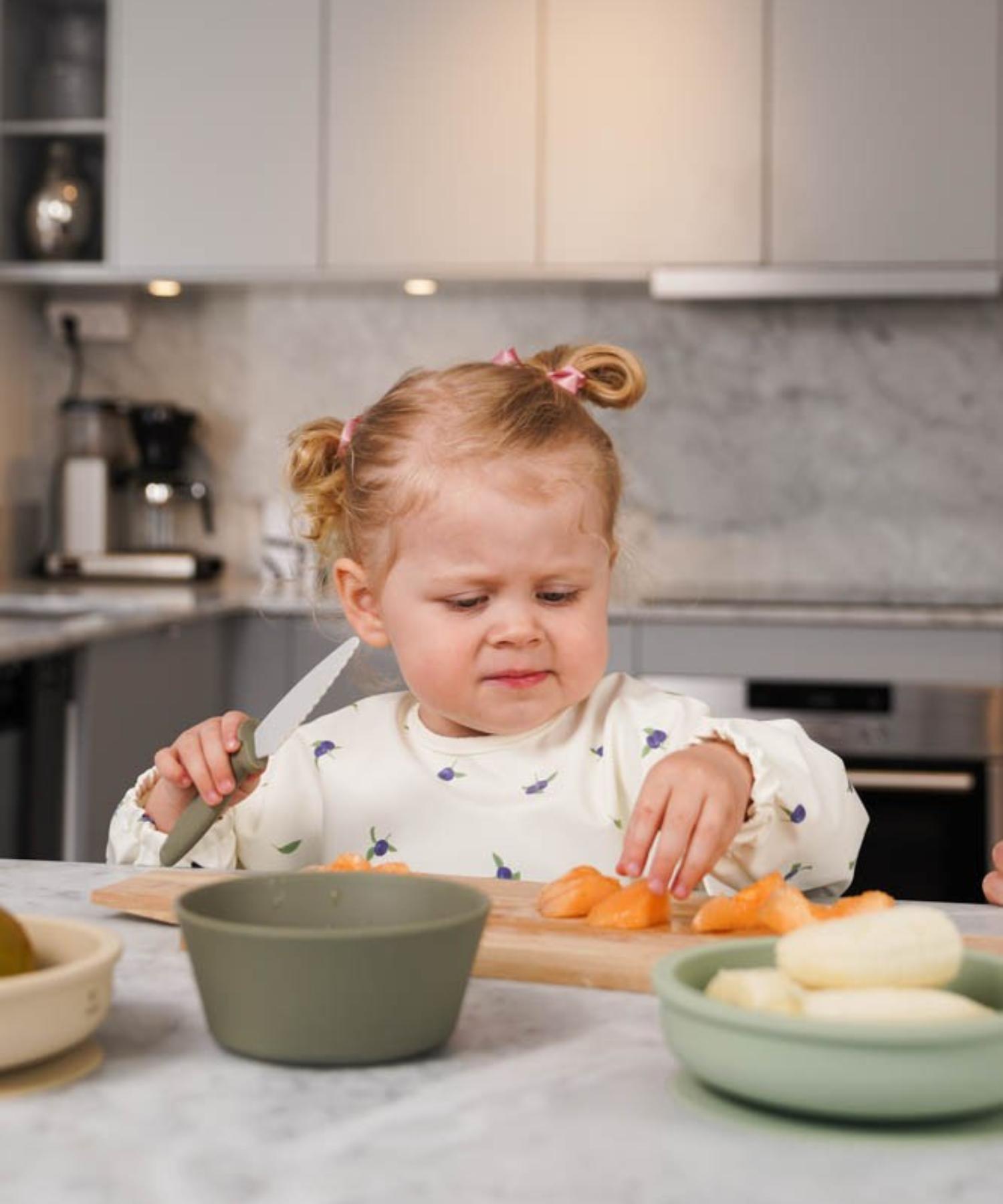 matlagningskniv dusty green light pistachio