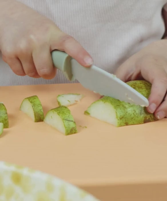 Kantteplock barnsäker kökskniv