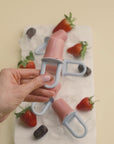 Child/baby ice cream mold with wide handle - Lemon