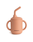 soft terracotta mugg med sugror knatteplock