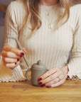Straw with Stop 2 Pack - Dusty Gray