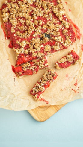 Jordgubbsbars/Strawberry bars