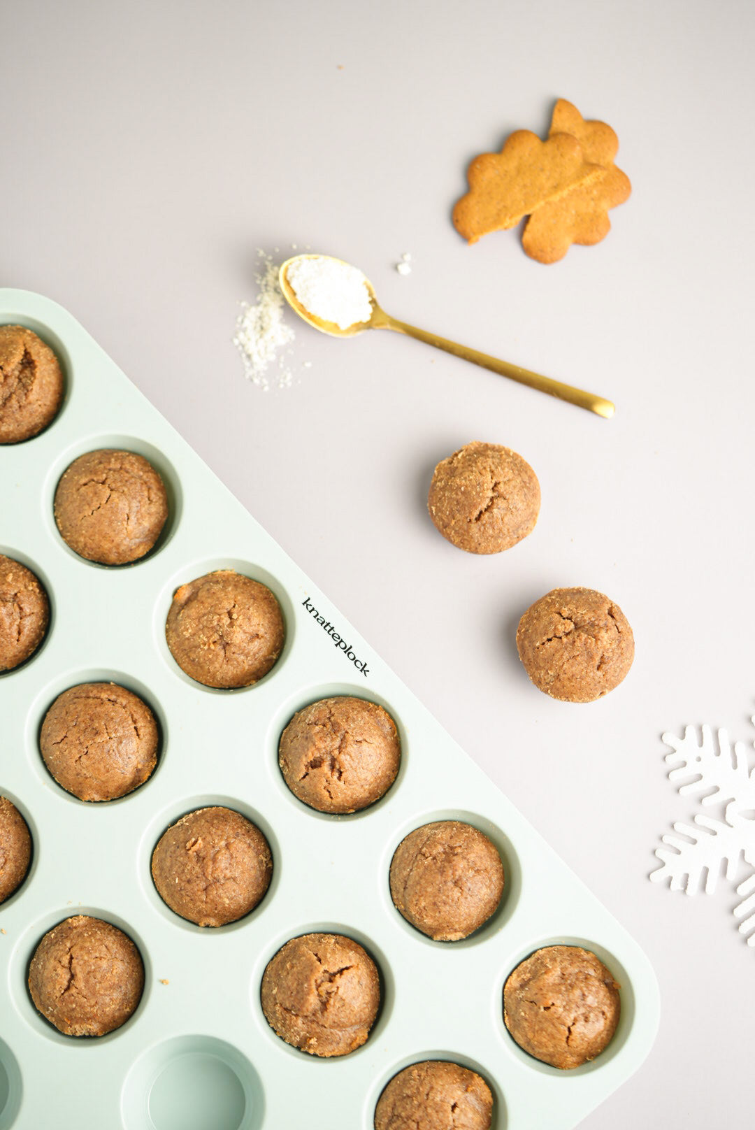 Näringsrika pepparkaksmuffins
