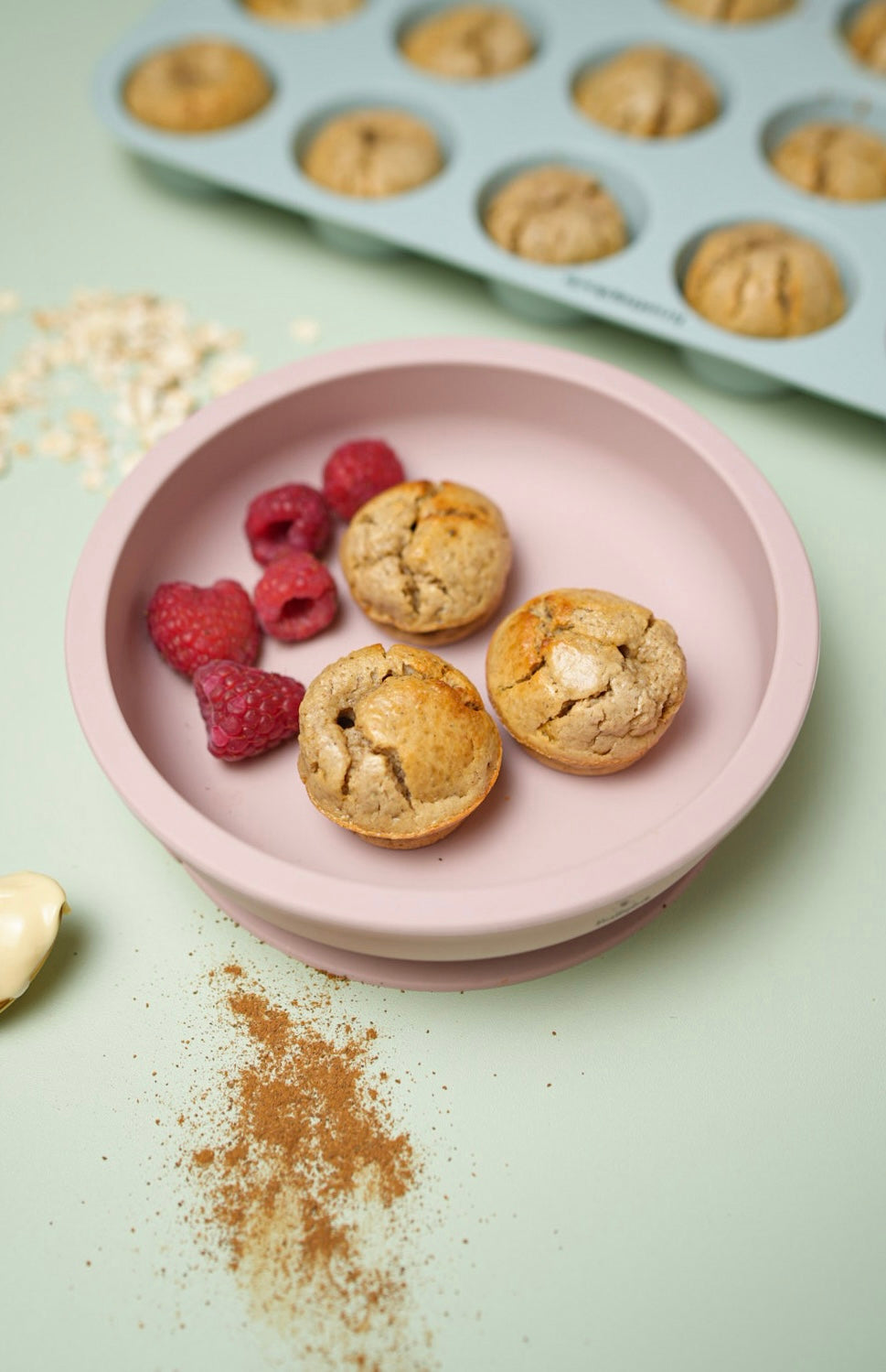 Muffins med messsmör
