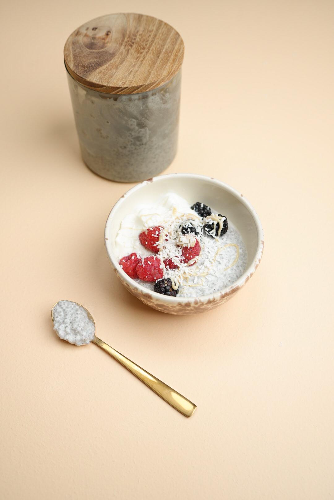 Krämig chiapudding - basrecept