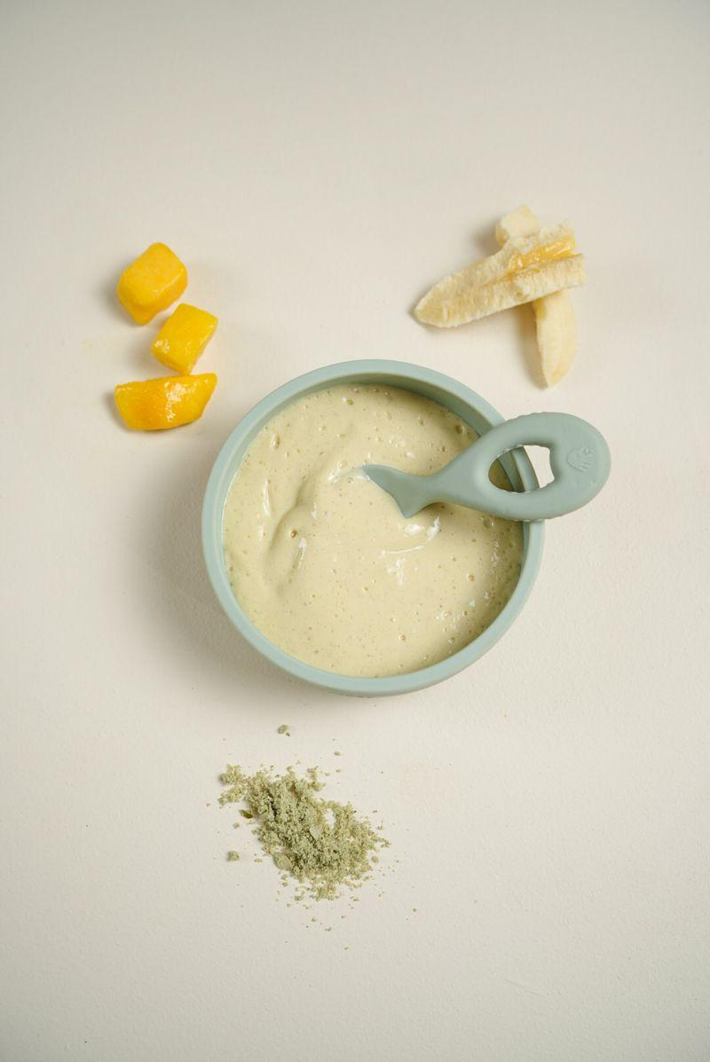 Krämig mangoyoghurtsmoothie