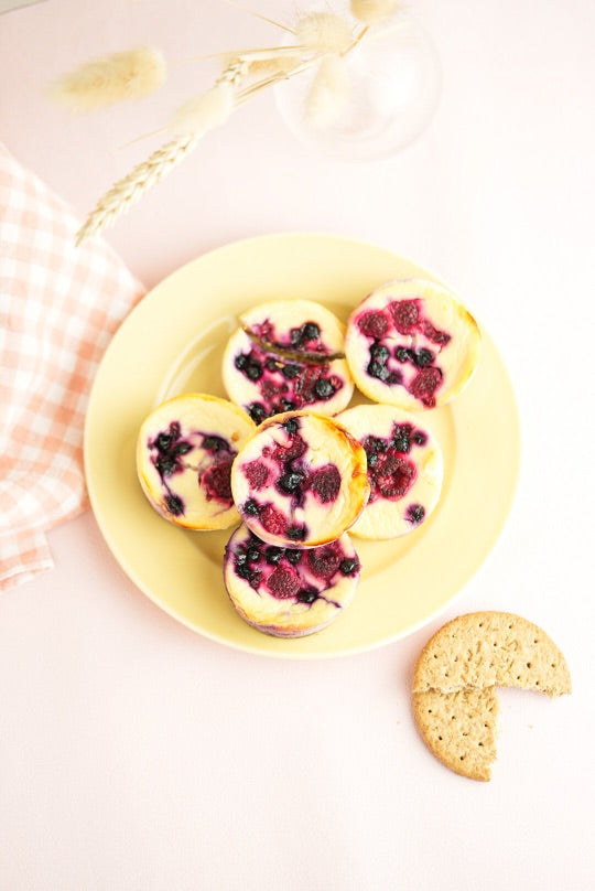 Cheesecake-bitar