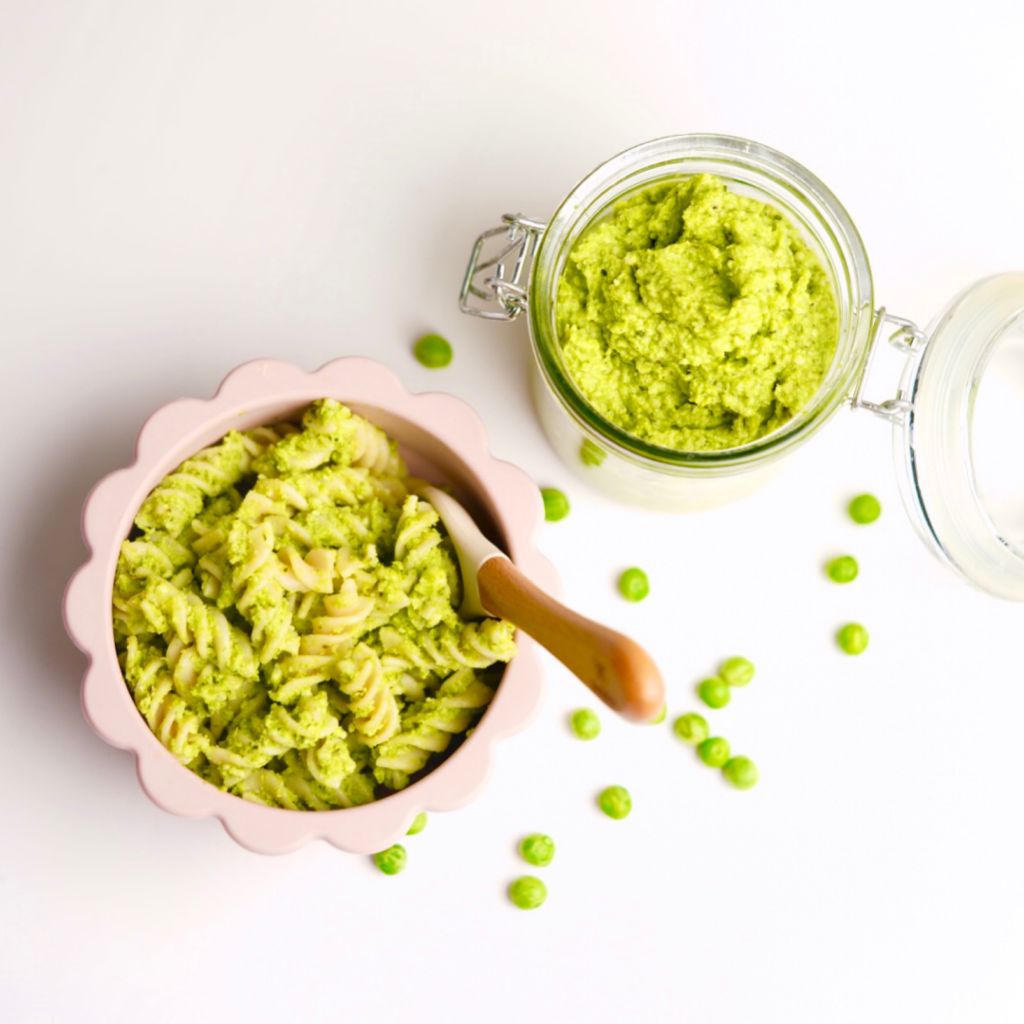 Grön ärtpesto