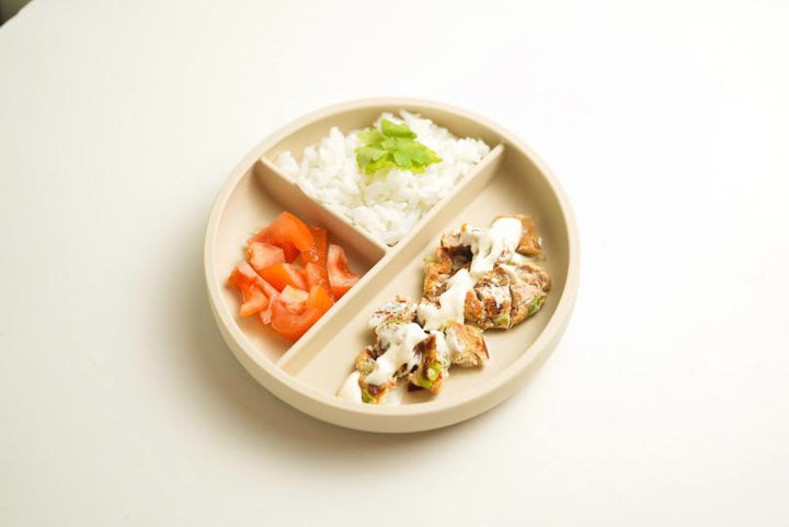 Tonfiskbiffar med limeaioli och ris/bulgur