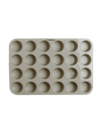 Minimuffinsform i silikon - Dusty green Knatteplock
