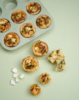 Muffinsform i silikon - Light pistachio Knatteplock