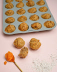 Minimuffinsform i silikon - Dusty green Knatteplock