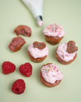 Minimuffinsform i silikon - Dusty green Knatteplock