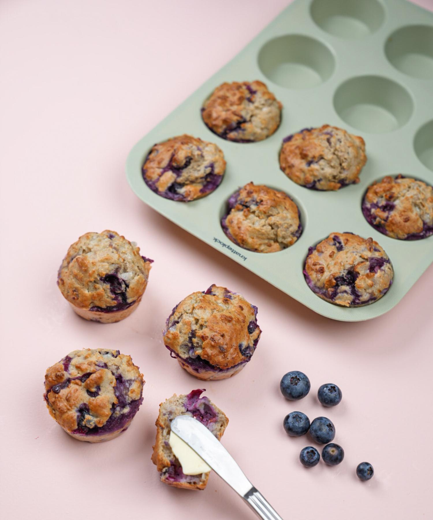 Muffinsform i silikon Knatteplock