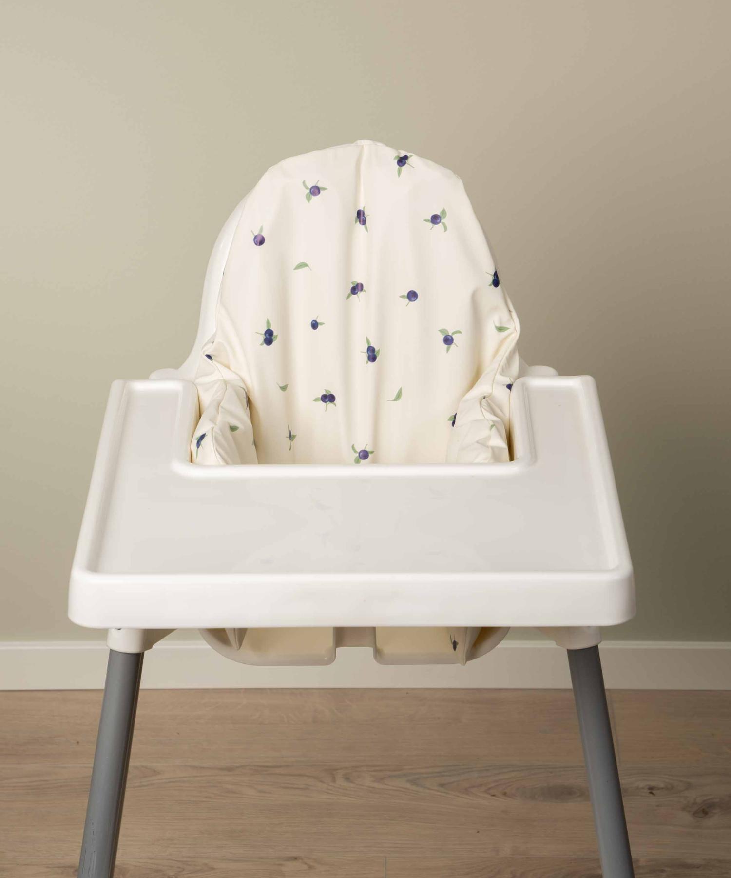 Stolsdyna till IKEA antilop - Blueberry forest Knatteplock 