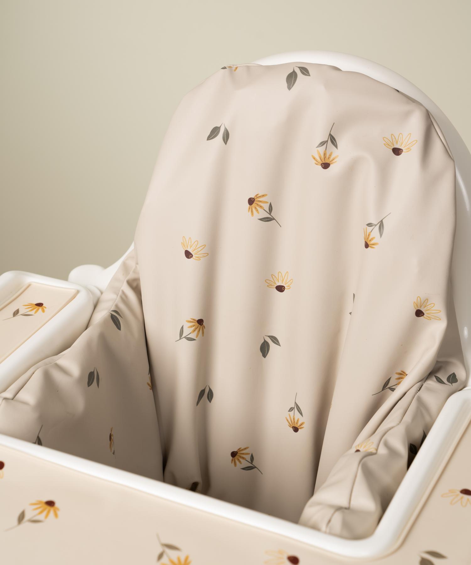 Stolsdyna till IKEA antilop - Wildflower blossom Knatteplock