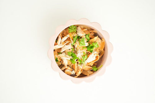 Krämig kycklingpasta med svamp