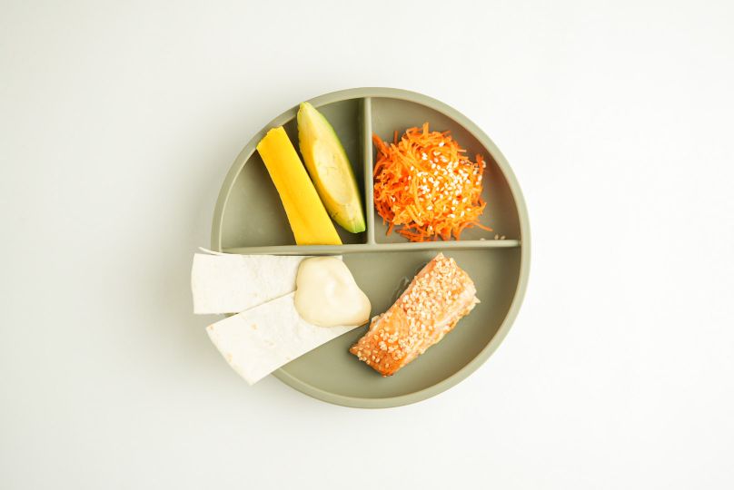 Asiatisk laxtacos