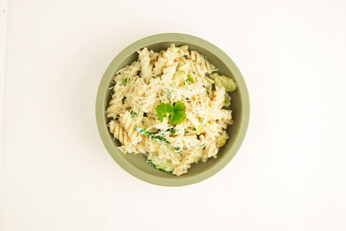 Ricottapasta med zucchini