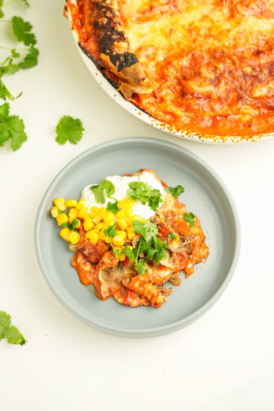 Enchiladas med köttfärs