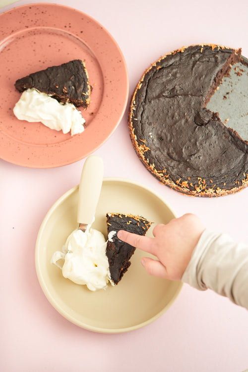 Kladdkaka på svarta bönor