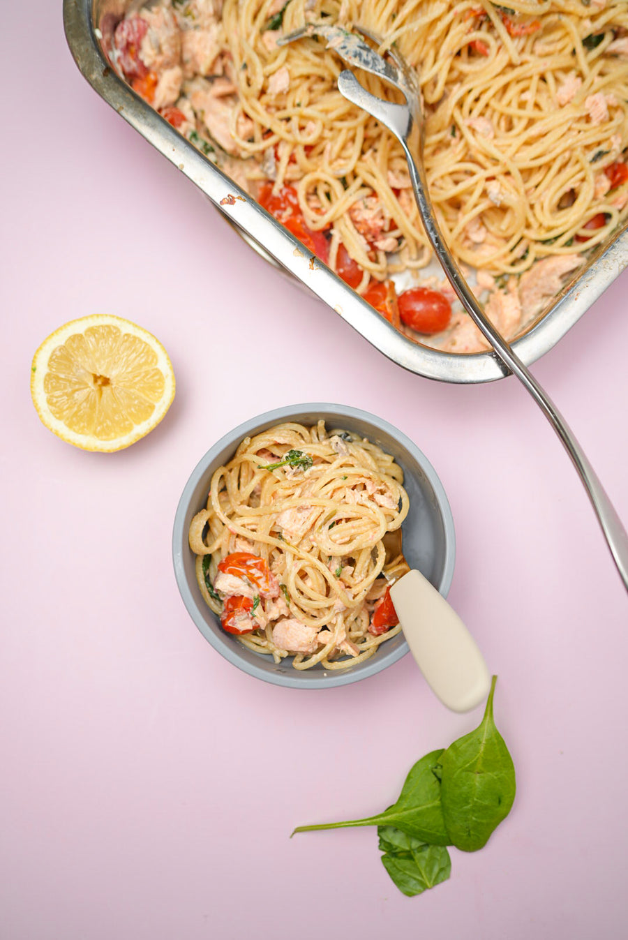 One pot pasta med lax