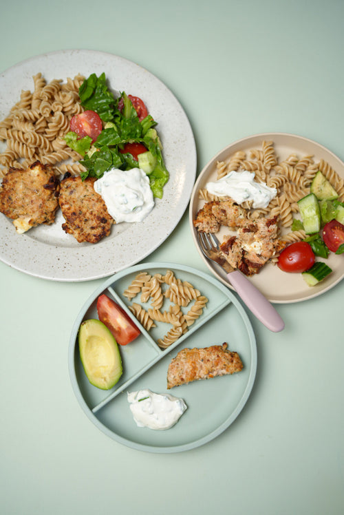 Kycklingbiffar med ost och soltorkade tomater
