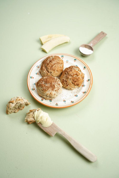 Snabba släta bullar med kanel