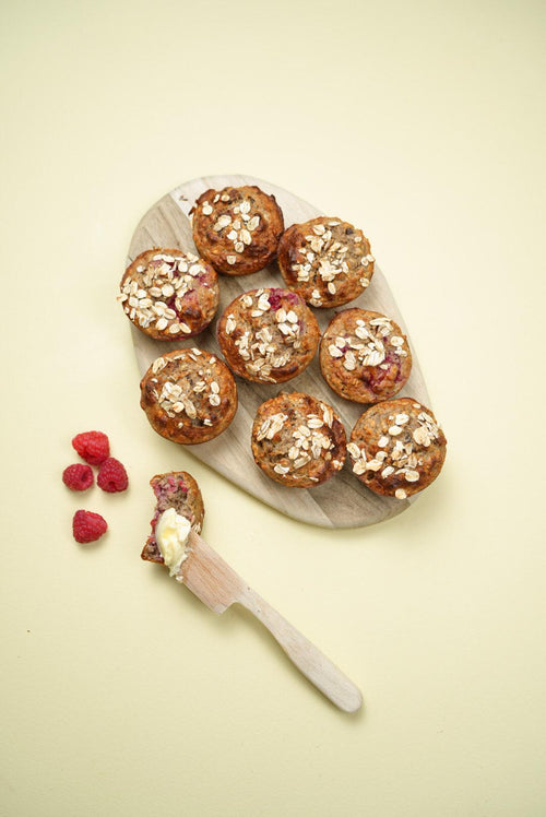Frukostmuffins med bär