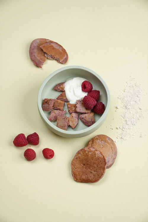 Hallonpannkakor