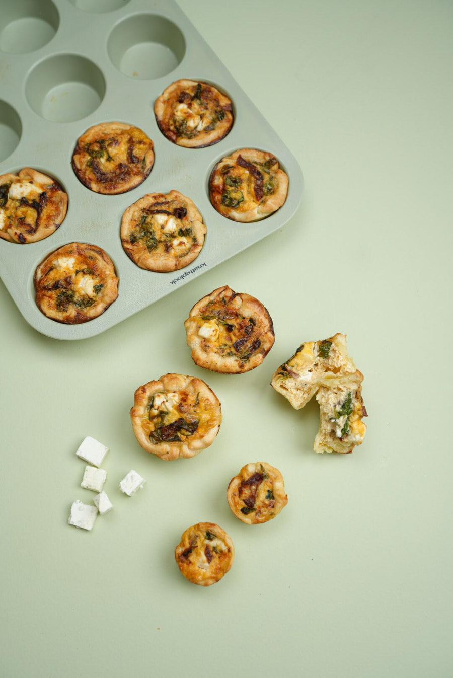 Minipajer i muffinsform