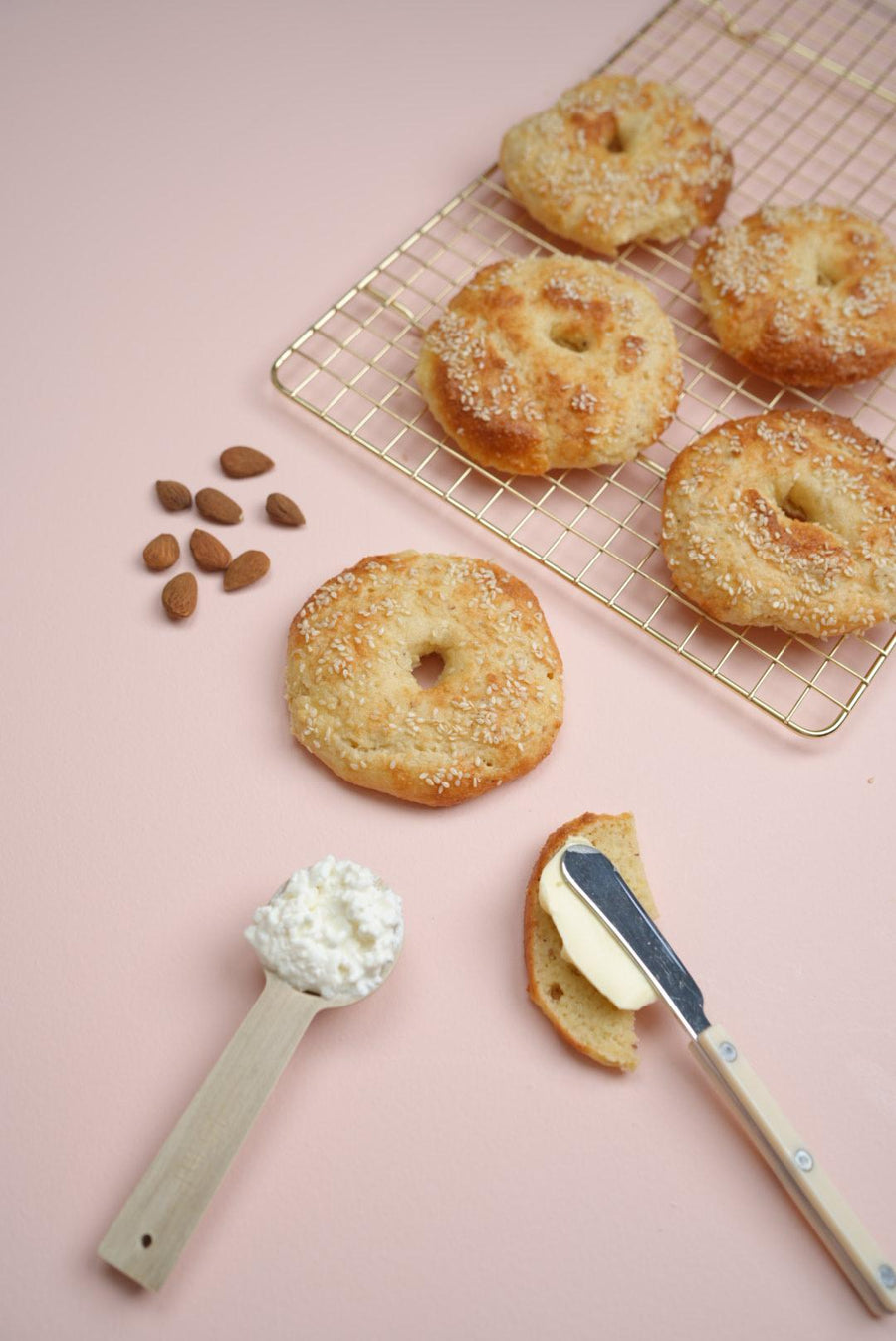 Snabba och näringsrika bagels