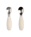 2 pack barngaffel och barnsked light sand 