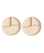 2 pack uppdelad barntallrik light sand 