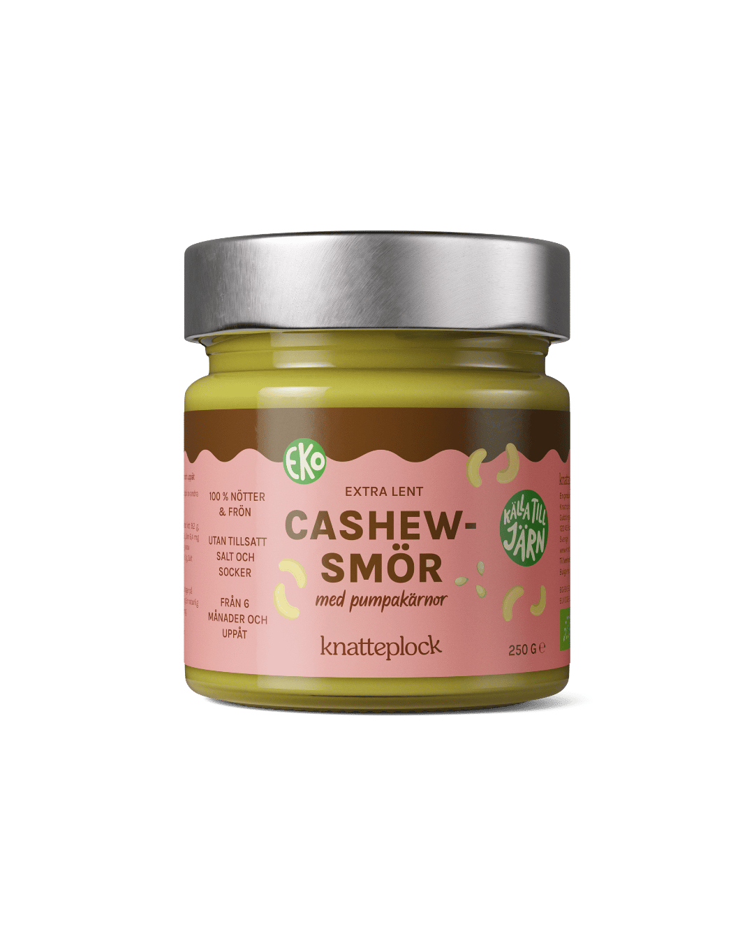 Cashewsmör med pumpakärnor