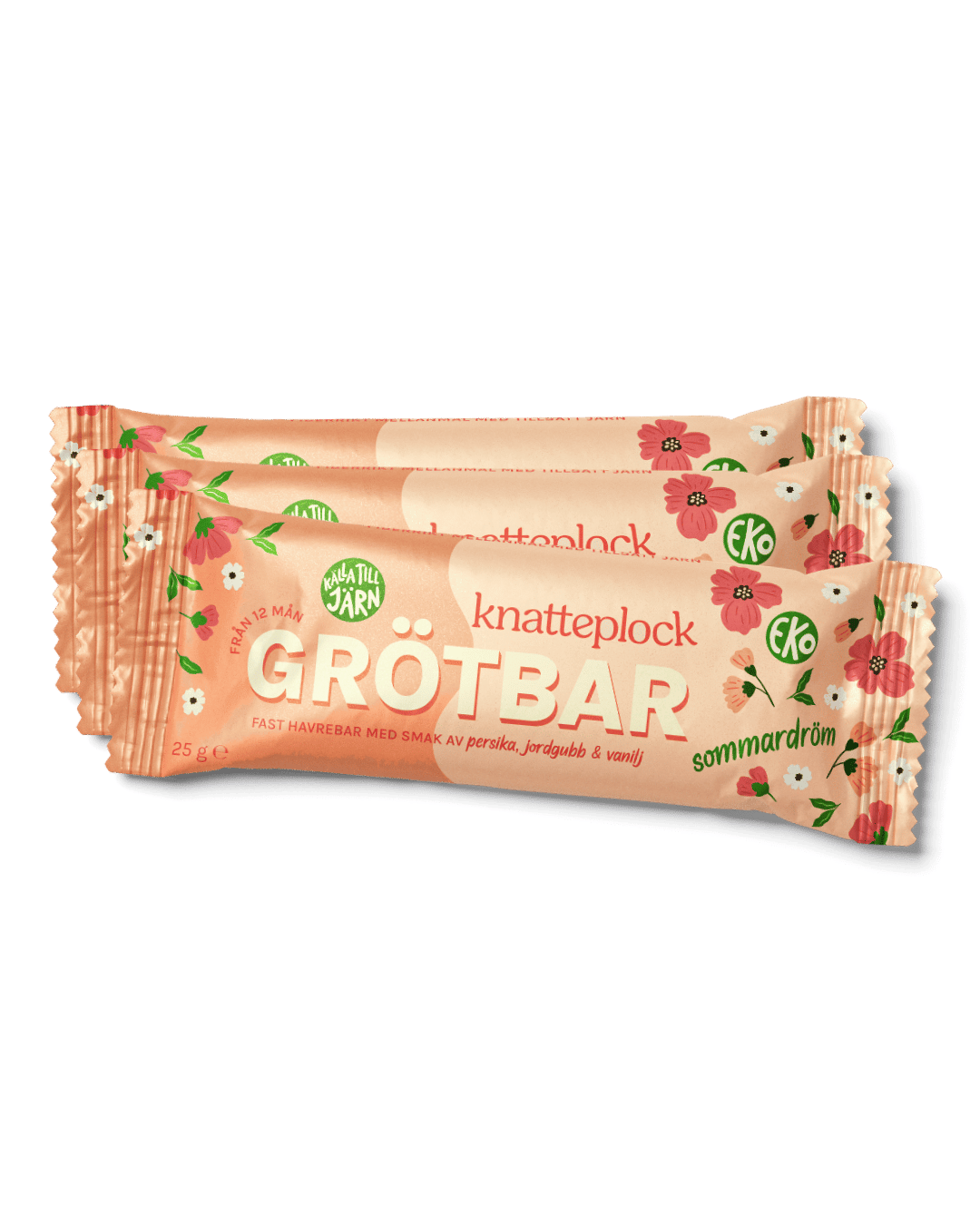 3-pack of porridge bars - Blueberry &amp; vanilla
