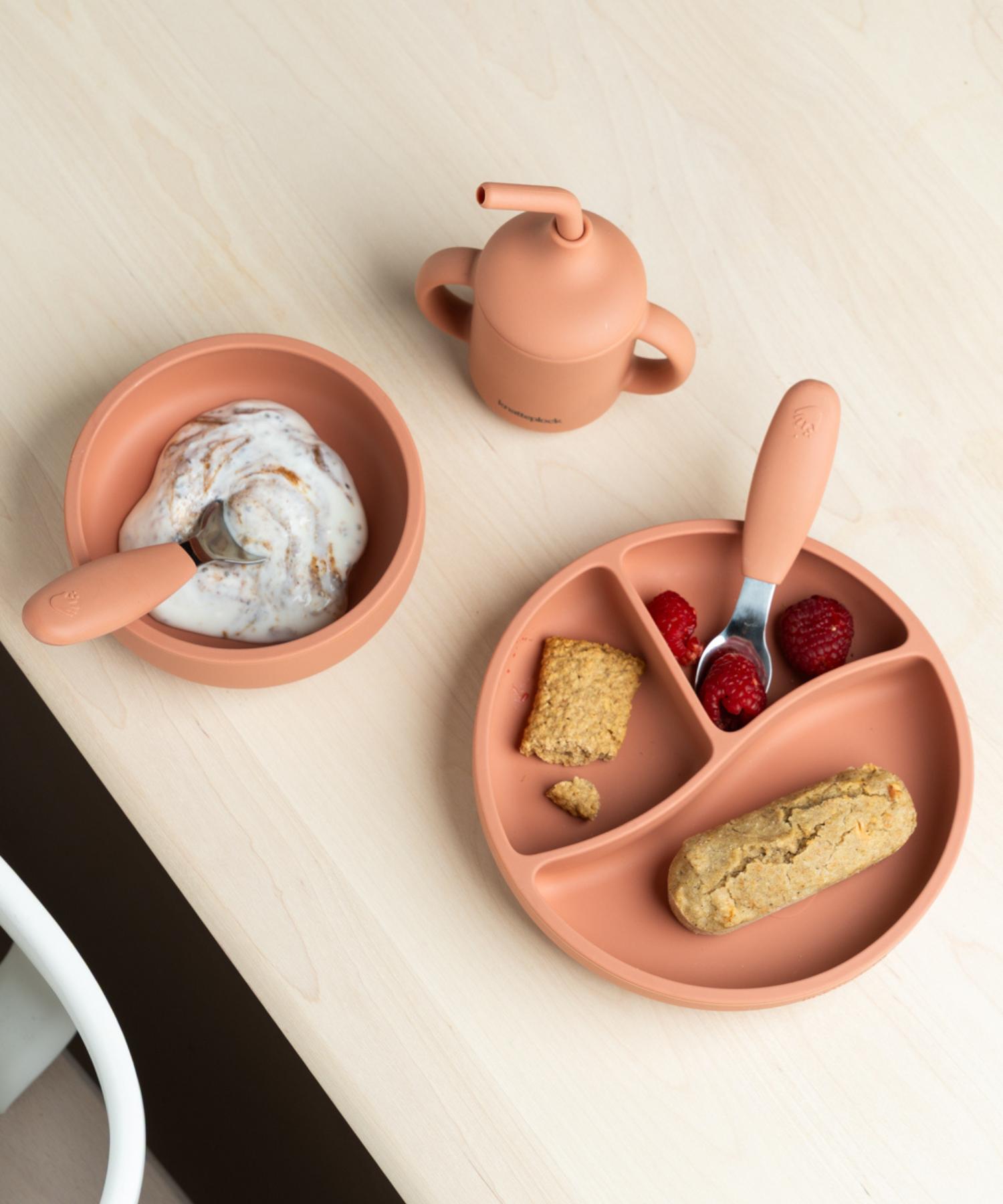 barnservis soft terracotta knatteplock