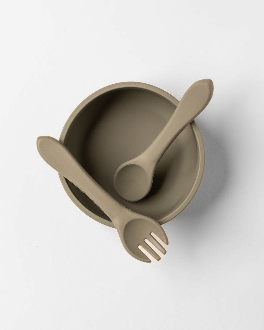 Silicone spoon - Dusty green